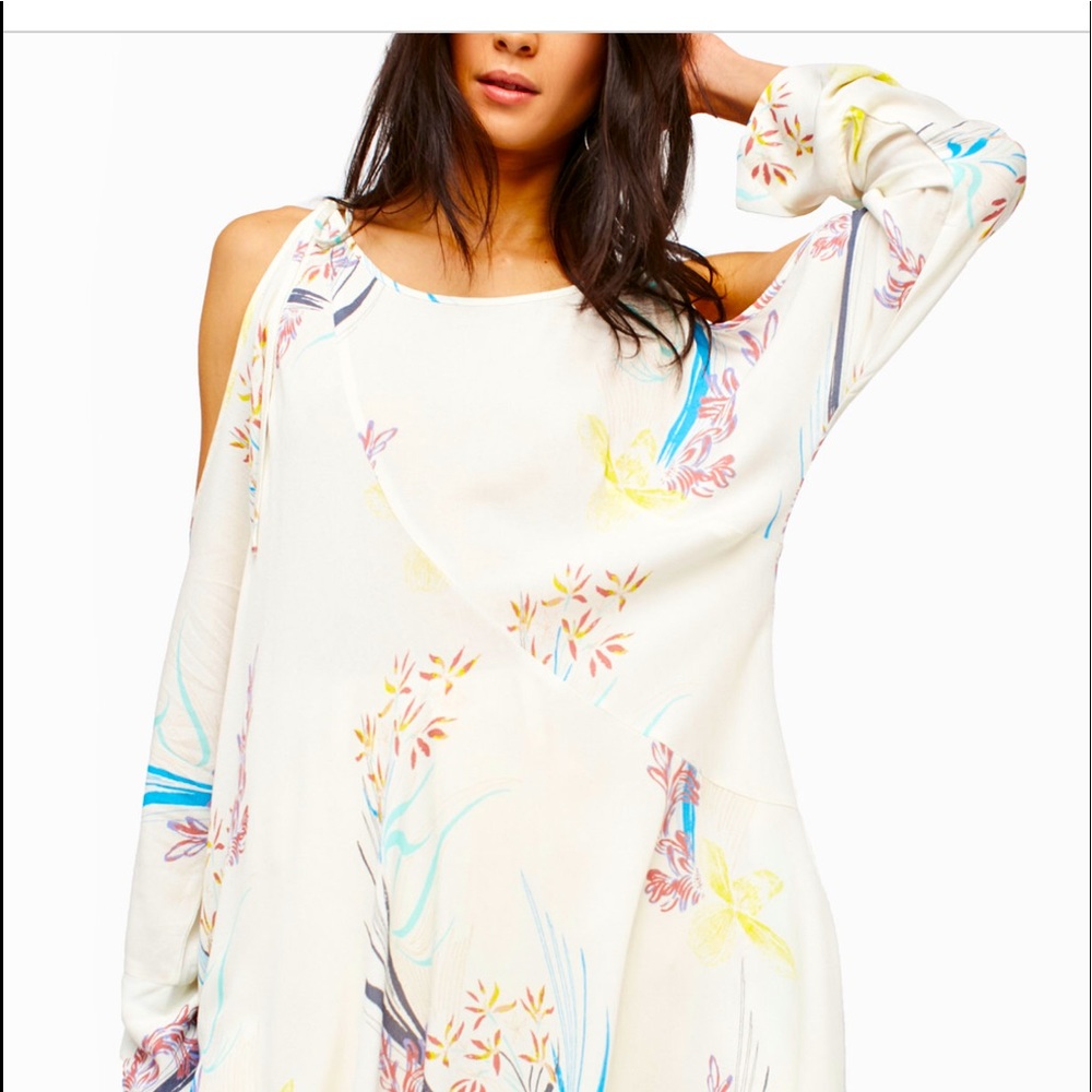 Clear skies free people cold shoulder tunic XS